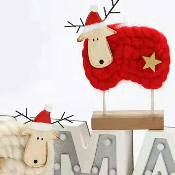 Handmade wooden Christmas decoration creative - Picture 3 of 3
